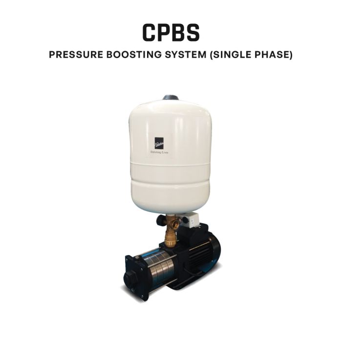 Pressure Boosting Pump, CPBS-73624V, 1 HP, Single Phase, 220 Volts, Size 25mm X 25mm