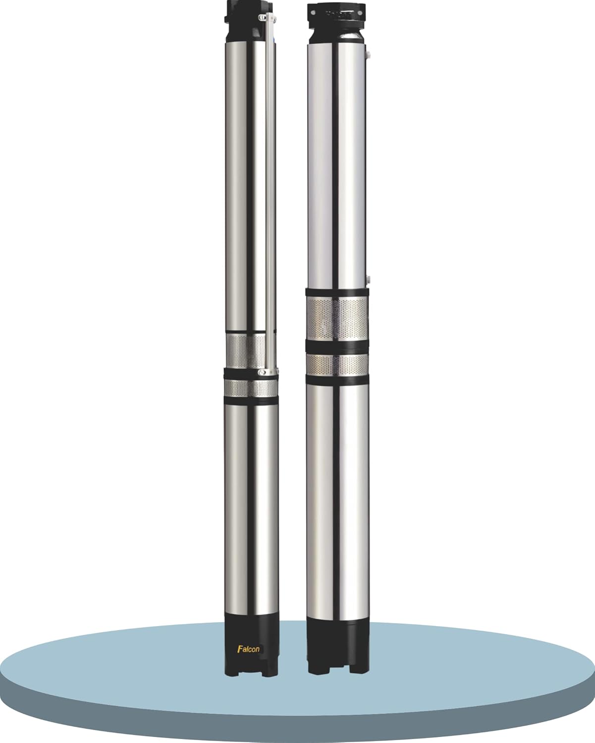 Borewell Submersible Pump, Falcon V4 STD-DLX, 2 HP, Single Phase, 230 Volts, Size 24mm