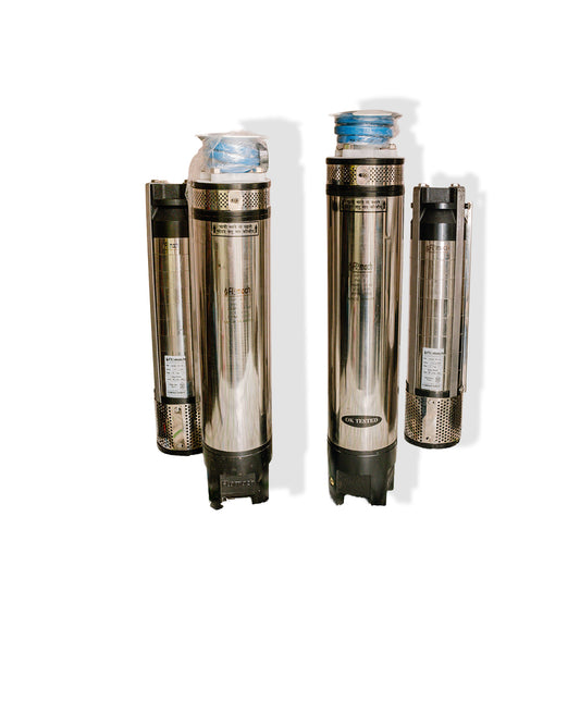 Flomach V6 Borewell Submersible Pump, SF36-7510, 7.5 HP, Three Phase, 415 Volts