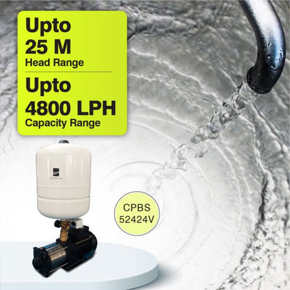 Pressure Boosting Pump, CPBS-52424V, 0.6 HP, Single Phase, 220 Volts, Size 25mm X 25mm