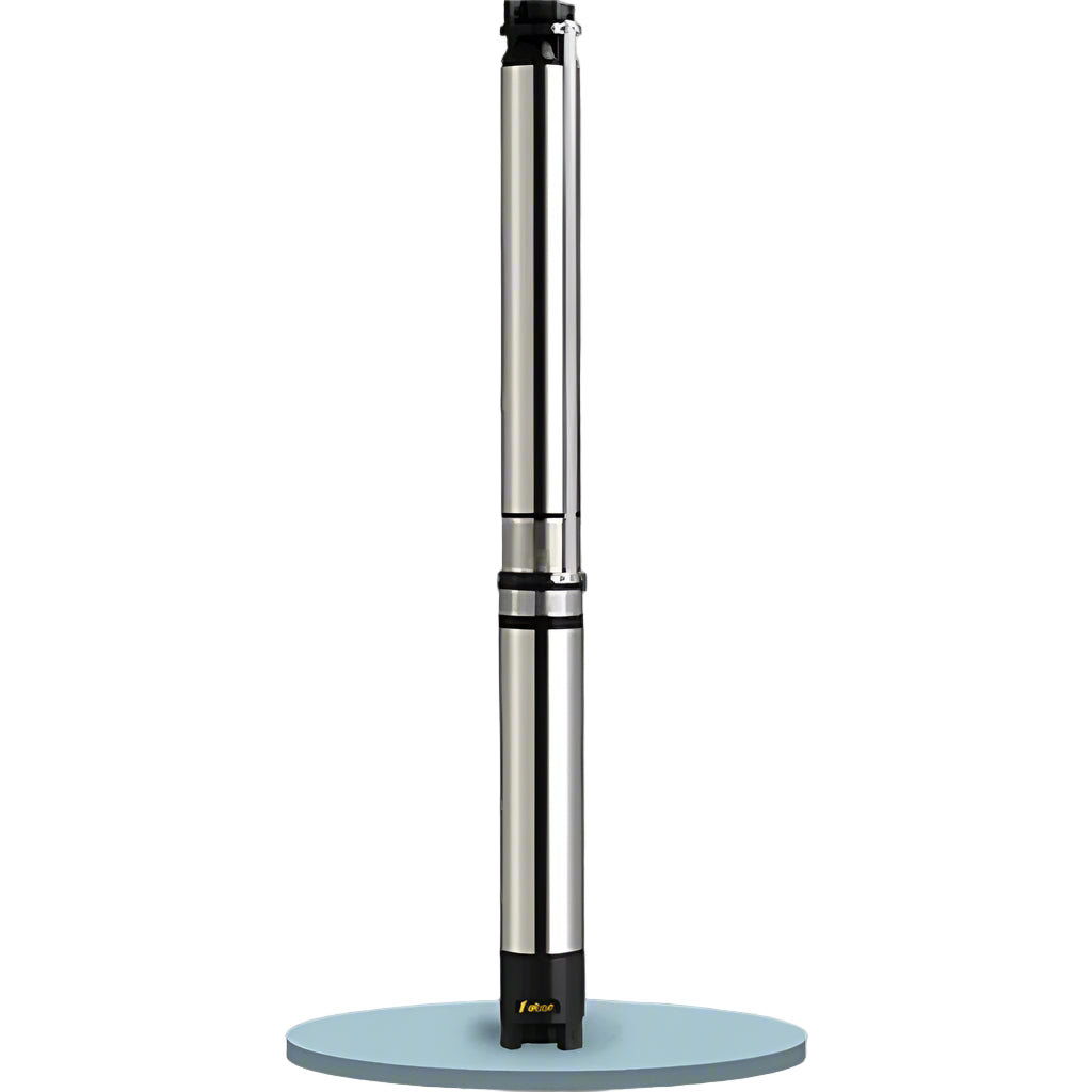 Borewell Submersible Pump, Falcon V4 Premium, 1 HP, Single Phase, 230 Volts, Size 13mm