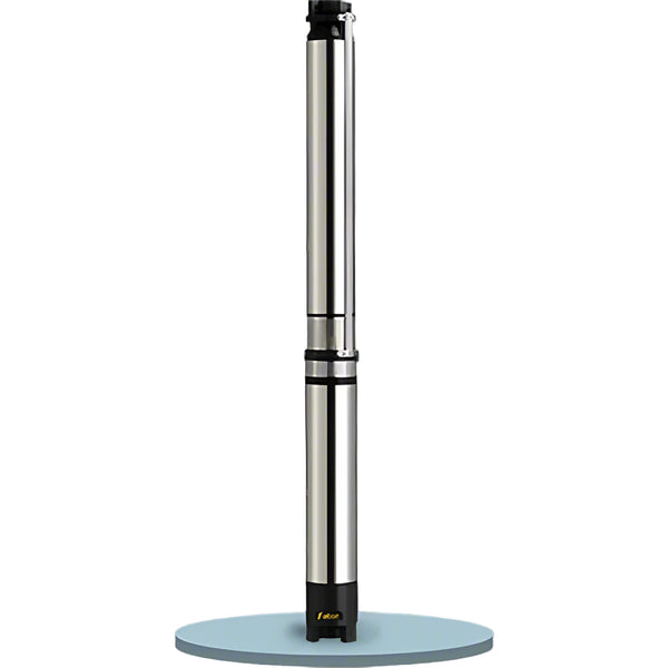 Borewell Submersible Pump, Falcon V4 Premium, 1 HP, Single Phase, 230 Volts, Size 16mm
