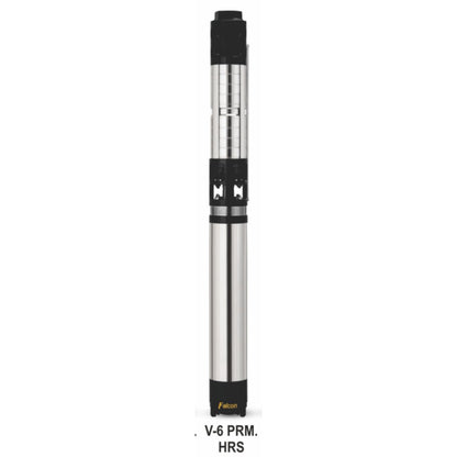 Borewell Submersible Pump, Falcon V6 Premium HRS 7.5x8, 7.5 HP, Three Phase, 415 Volts, Size 150 mm