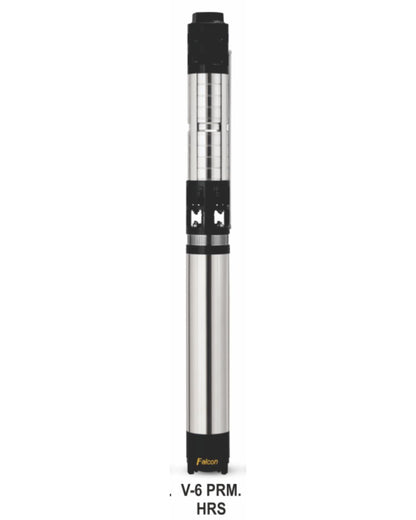 Borewell Submersible Pump, Falcon V6 Premium HRS 7.5x8, 7.5 HP, Three Phase, 415 Volts, Size 150 mm