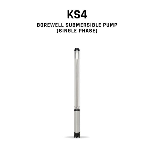 Borewell Submersible Pump, KS4AN-2030S, 2 HP, Single Phase, 200 Volts, 32mm