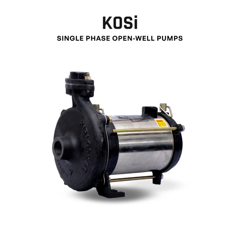 Openwell Submersible Pump, KOSi - 0520, 0.5 HP, Single Phase, 210 Volts, Size 25mm X 25mm with Control Panel