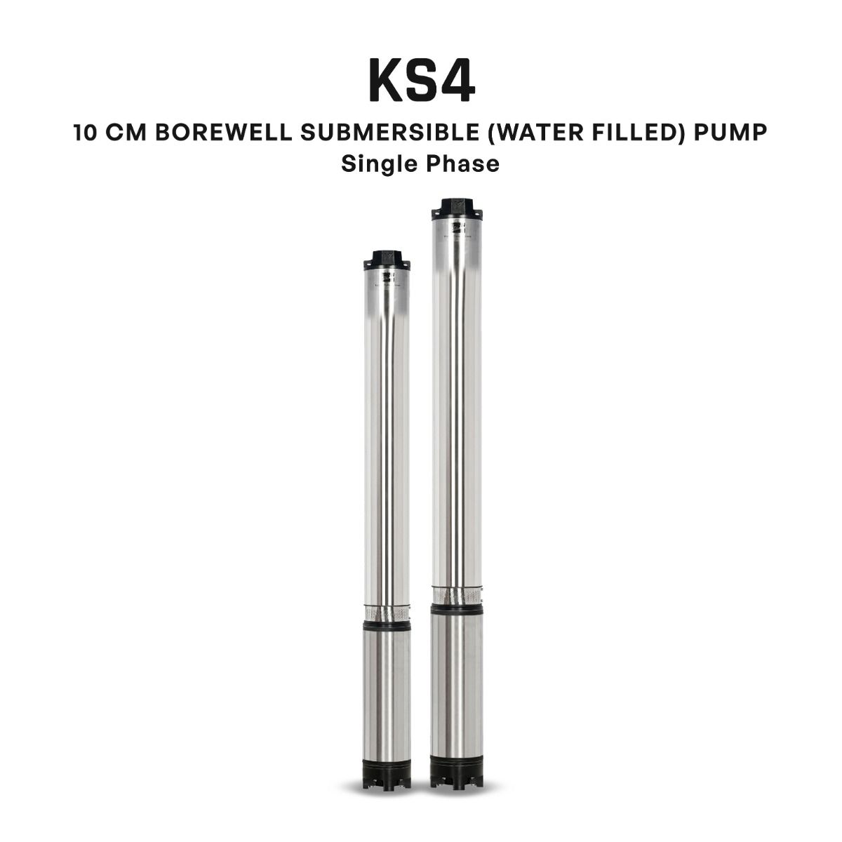 Borewell Submersible Pump, KS4BN - 3035, 3 HP, 220 Volts, Size 32mm