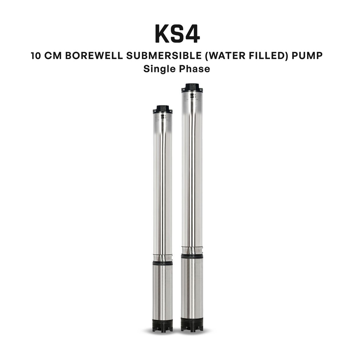 Borewell Submersible Pump, KS4BN - 3030, 3 HP, Single Phase, 220 Volts, Size 32mm