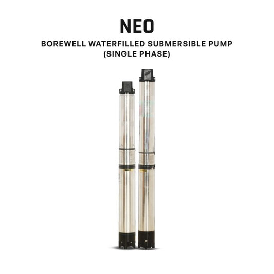 Borewell Submersible Pump, NEO 30-2025, 2 HP, Single Phase, 220 Volts, Size 32mm